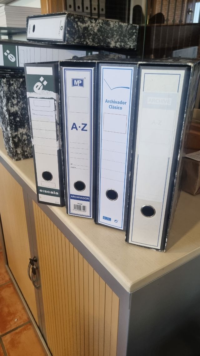 Archivadores clásicos de oficina