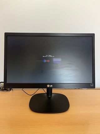 Monitor LG - Pantalla negra 19’5”