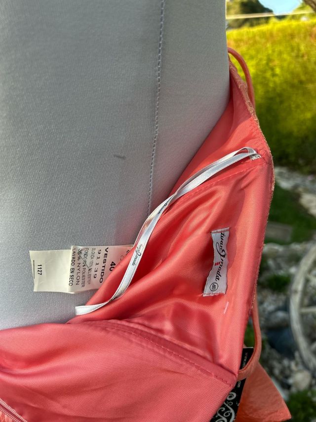 Vestito Vertize Gala rosa Tg 44