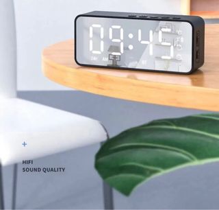 RELOJ DESPERTADOR ALTAVOZ PORTÁTIL Digital