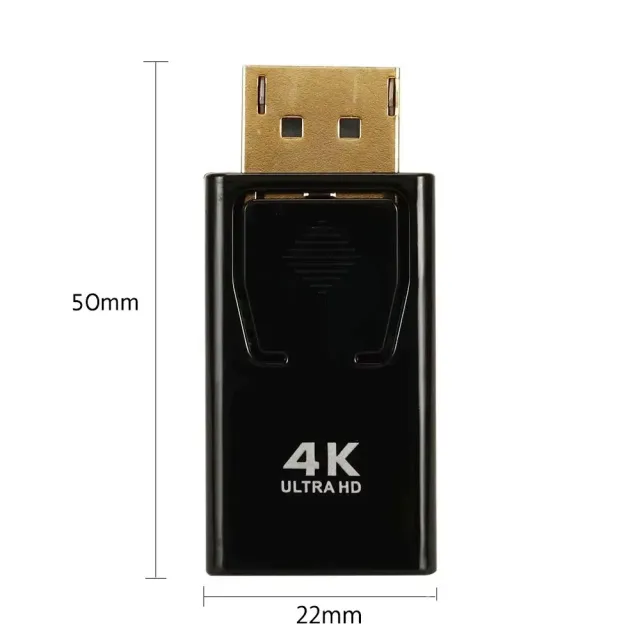 Adaptador de Displayport a Hdmi 4K