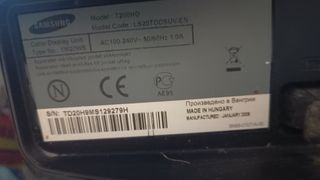 T200hd monitor tv Samsung syncmaster dtv hdmi