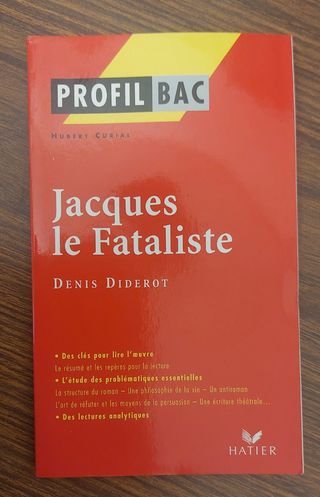 Profil - Diderot (Denis) : Jacques le Fataliste...