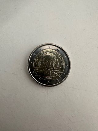 Moneta 2 Euro Rita Levi Montalcini 2024