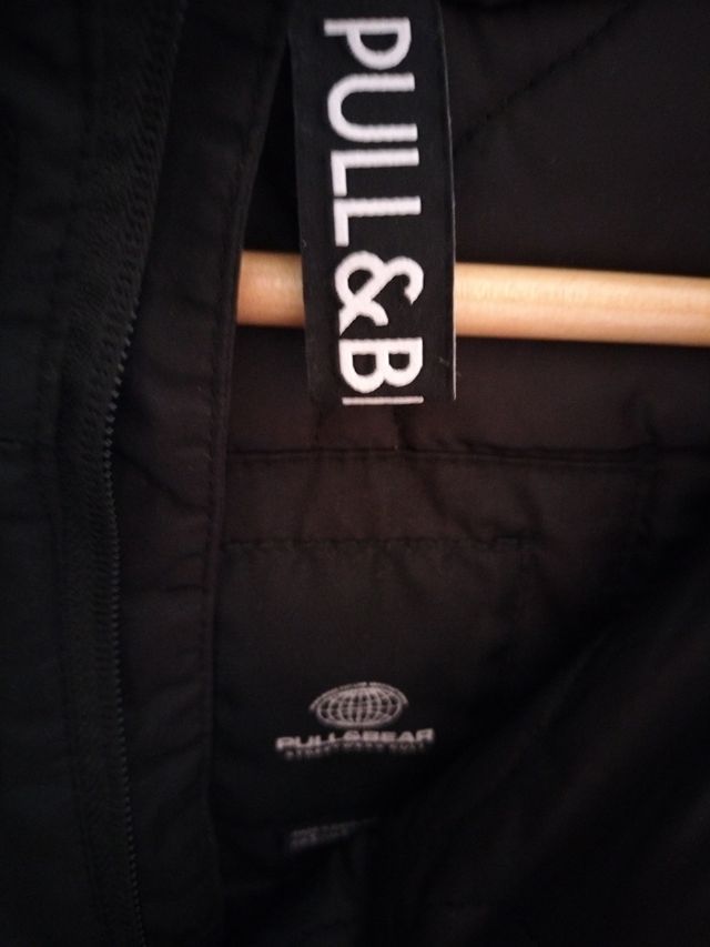 Chaqueta Pull&Bear negra - Talla 20