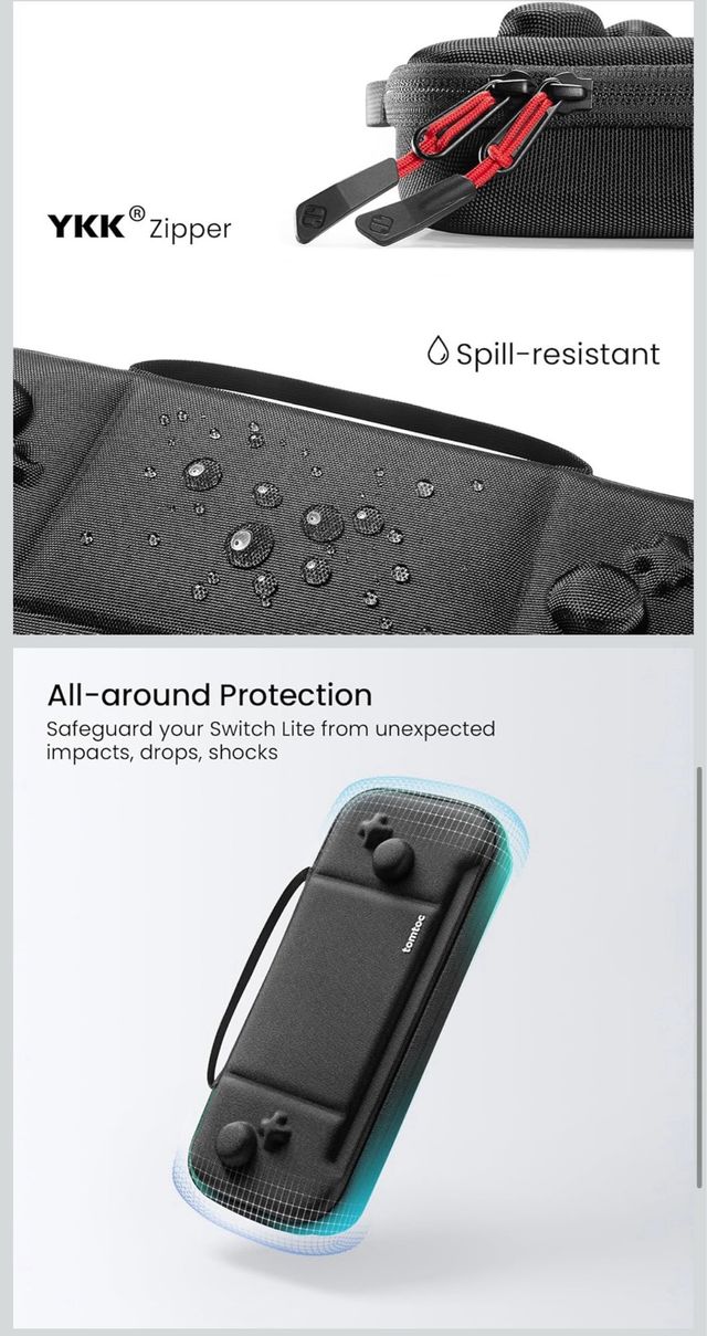 Funda TOMTOC para Nintendo Switch