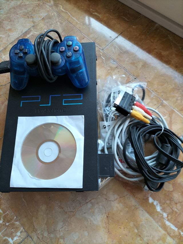 PlayStation 2 Sony completa nera