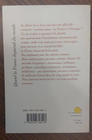 Quand la france disparait du monde