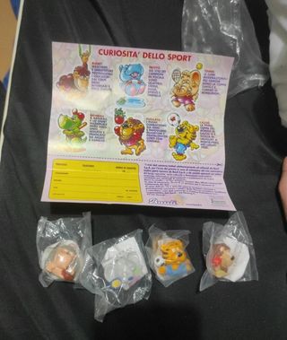 Gli Sportiviotti - Figurine anni '90 con cartina