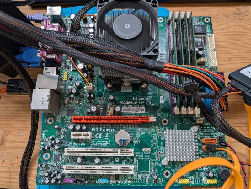 Carte Mère ECS MCP61SM-AM Socket AM2 - MicroATX, DDR2, Testée OK, Occasion