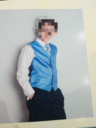 Traje comunión niño - azul marino