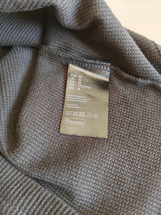 Maglione girocollo H&M nero slim fit tg M