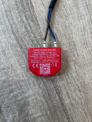 zigbee NOUS B4Z Interruptor inteligente 2 canales