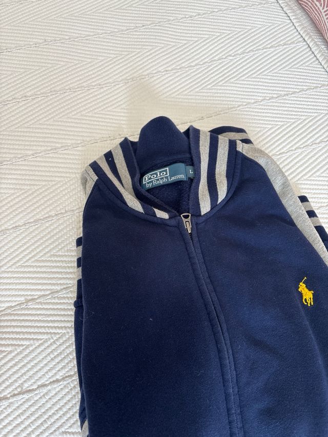 Chaqueta universitaria Ralph Lauren - Azul Gris - 