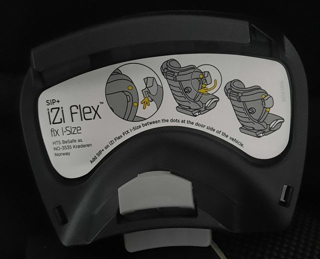 Silla coche BeSafe iZI flex FIX i-Size