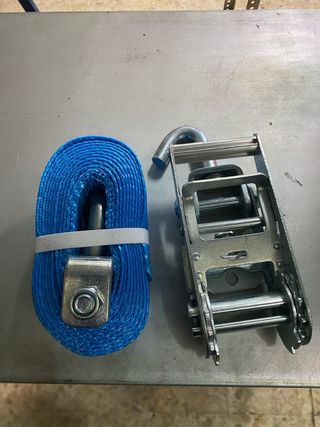 Cincha con carraca 3 metros nuevas