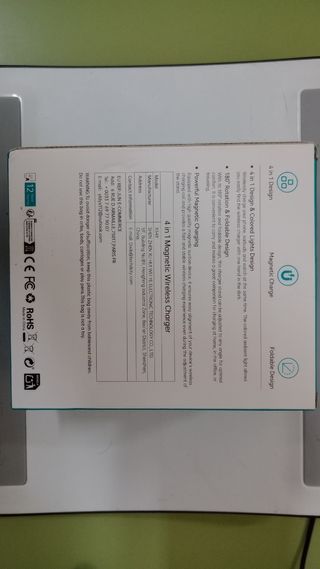 Cargador inalámbrico MagSafe 4 en 1