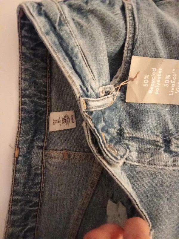 Pantalones cortos, mom shorts de H&m. 40.