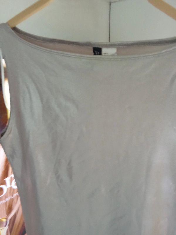 Top plata brilliante de h&m Divided, L.