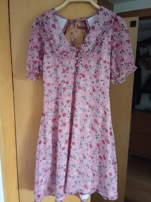 vestido vintage c&a, S