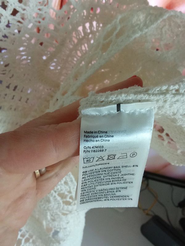 top crochet de h&n, S. NUEVO.