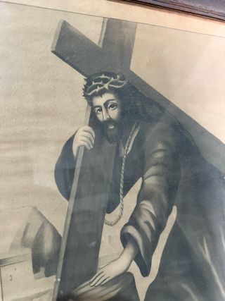 Litografía Cristo del Paño