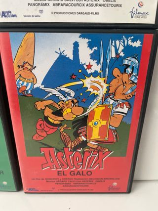 4 DVDs Asterix (Español)