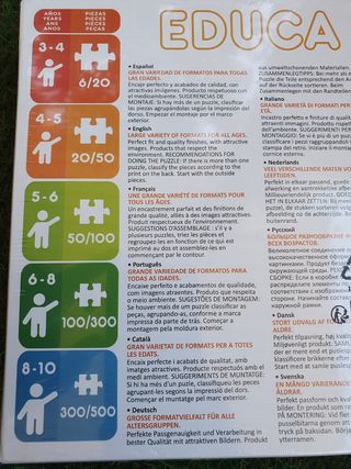 Puzzle infantil Vengadores. "NUEVO"
