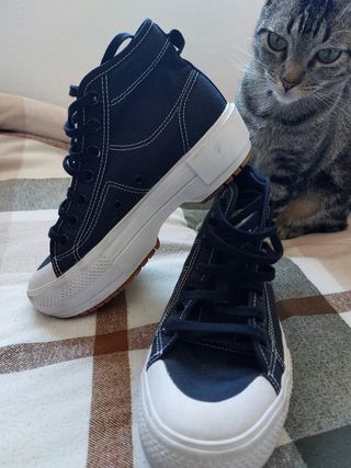 Adidas Zapatillas altas negras