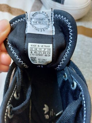 Adidas Zapatillas altas negras
