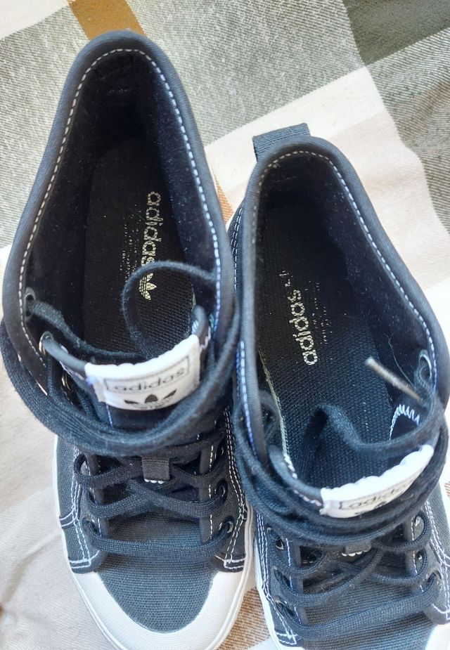 Adidas Zapatillas altas negras