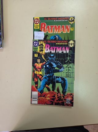 Lote comics , series completas ,  batman  ,