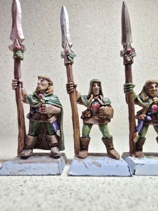 Lanceros Elfos Silvanos Warhammer 