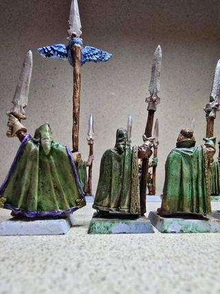Lanceros Elfos Silvanos Warhammer 