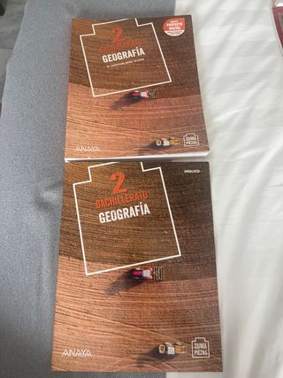 Pack Libros Geografia 2 bachillerato