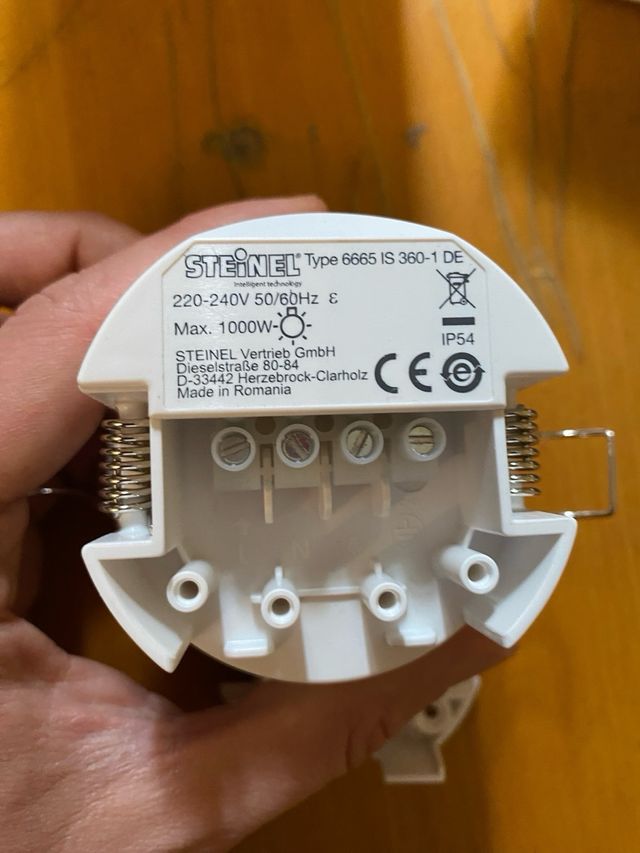 Sensore movimento Steinel IS 360-1 DE