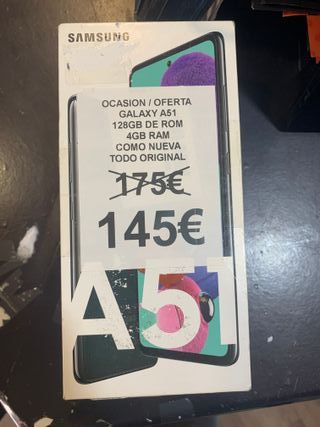 Samsung Galaxy A51 128GB 4GB RAM - Nella sua scatola