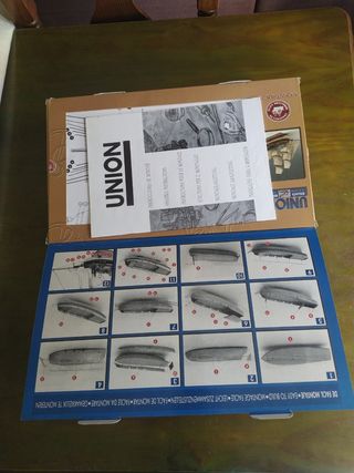 Maqueta Barco Bergantín Union