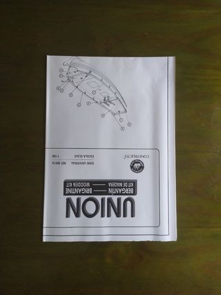 Maqueta Barco Bergantín Union