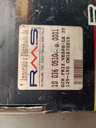 Embrague Piaggio vespa lx 125,lx 150 y alguno mas