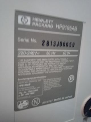 Vintage Hewlett Packard ScanJet Plus HP9195AB