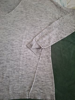 Jersey MANGO gris - Talla L