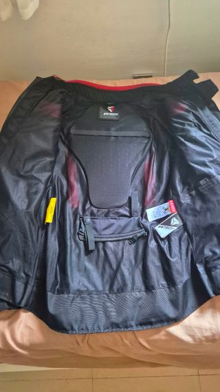 Chaqueta Moto RTECH Knight Long Rider + Espaldera