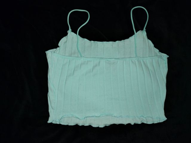 Top básico verde menta