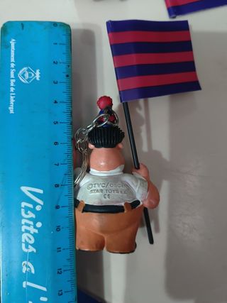 Pareja figuras Jordi Culé goma pvc Star toys 90 ́s