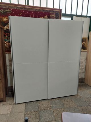 Armario 2 puertas correderas blanco nuevo