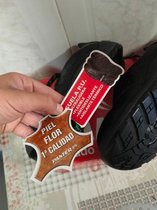 Botas/Zapatos de seguridad PANTER TODAS LAS TALLAS
