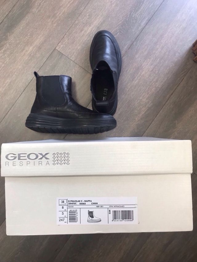 Botas GEOX negras mujer talla 38/39


