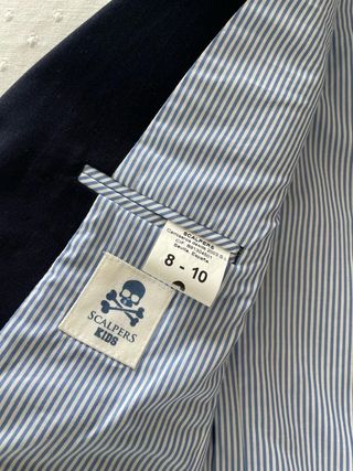 Americana azul marino Scalpers