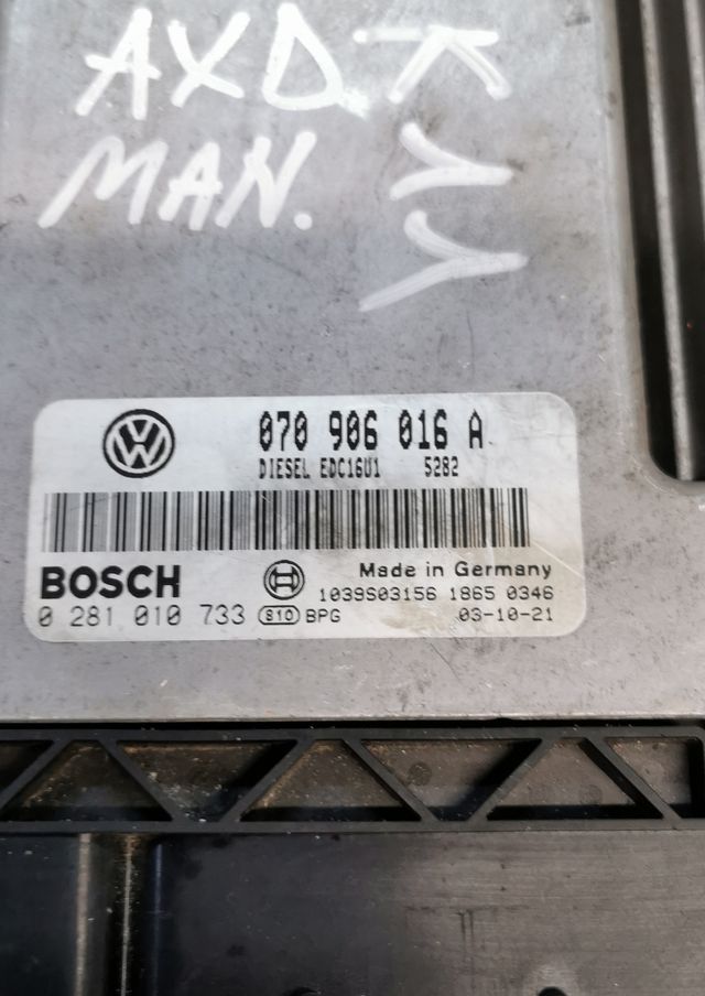 070906016A - 0281010733 CENTRALITA MOTOR VOLKSWAGE